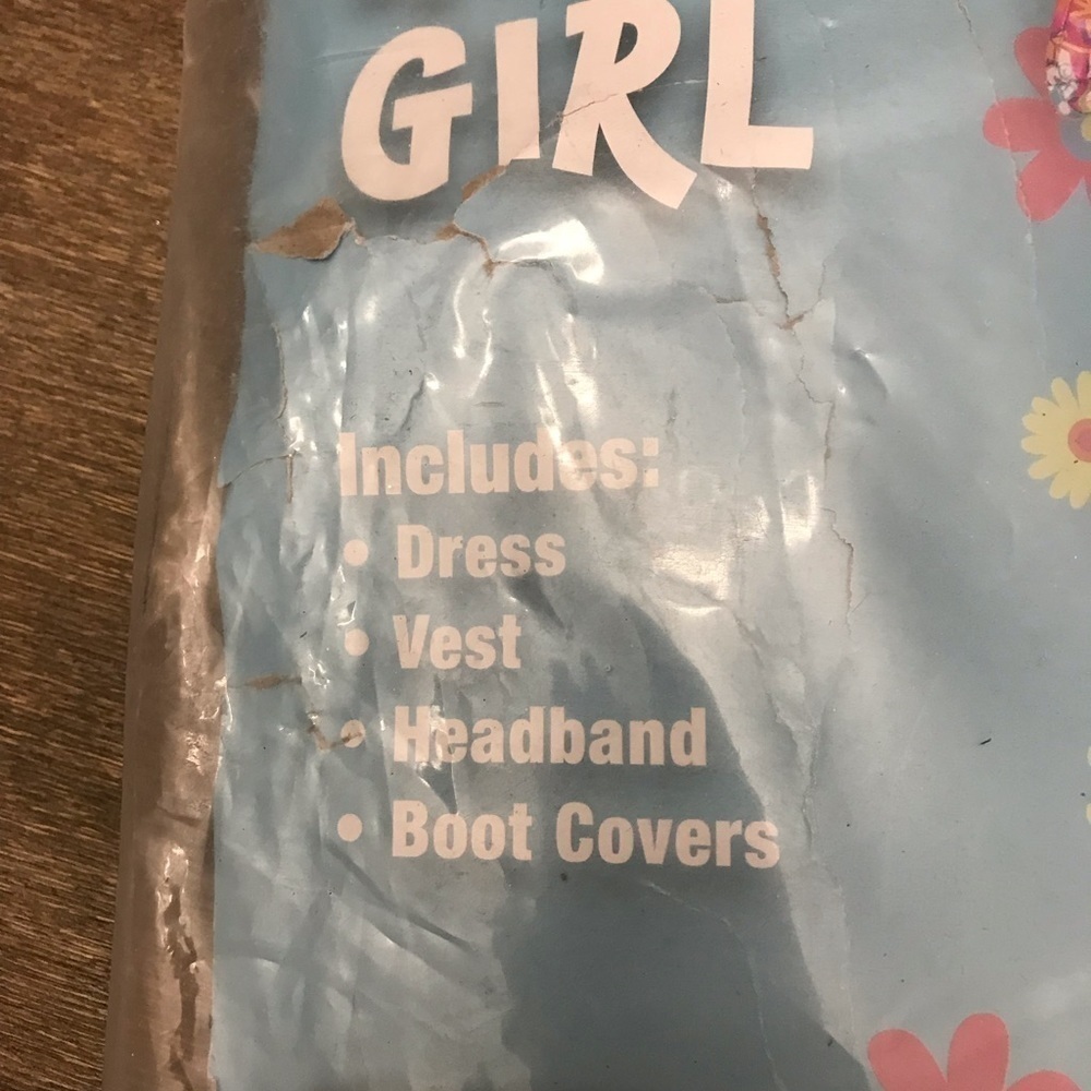 NWT Hippie Girl Costume - Picture 4 of 11
